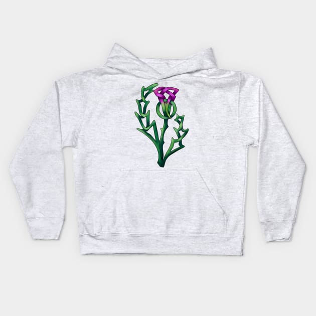 Thistle Kids Hoodie by KnotYourWorld4